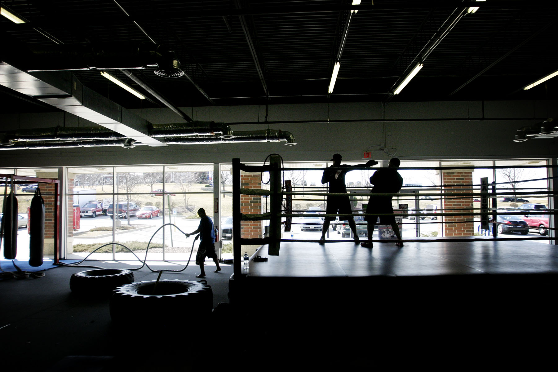 boxing gym hdr