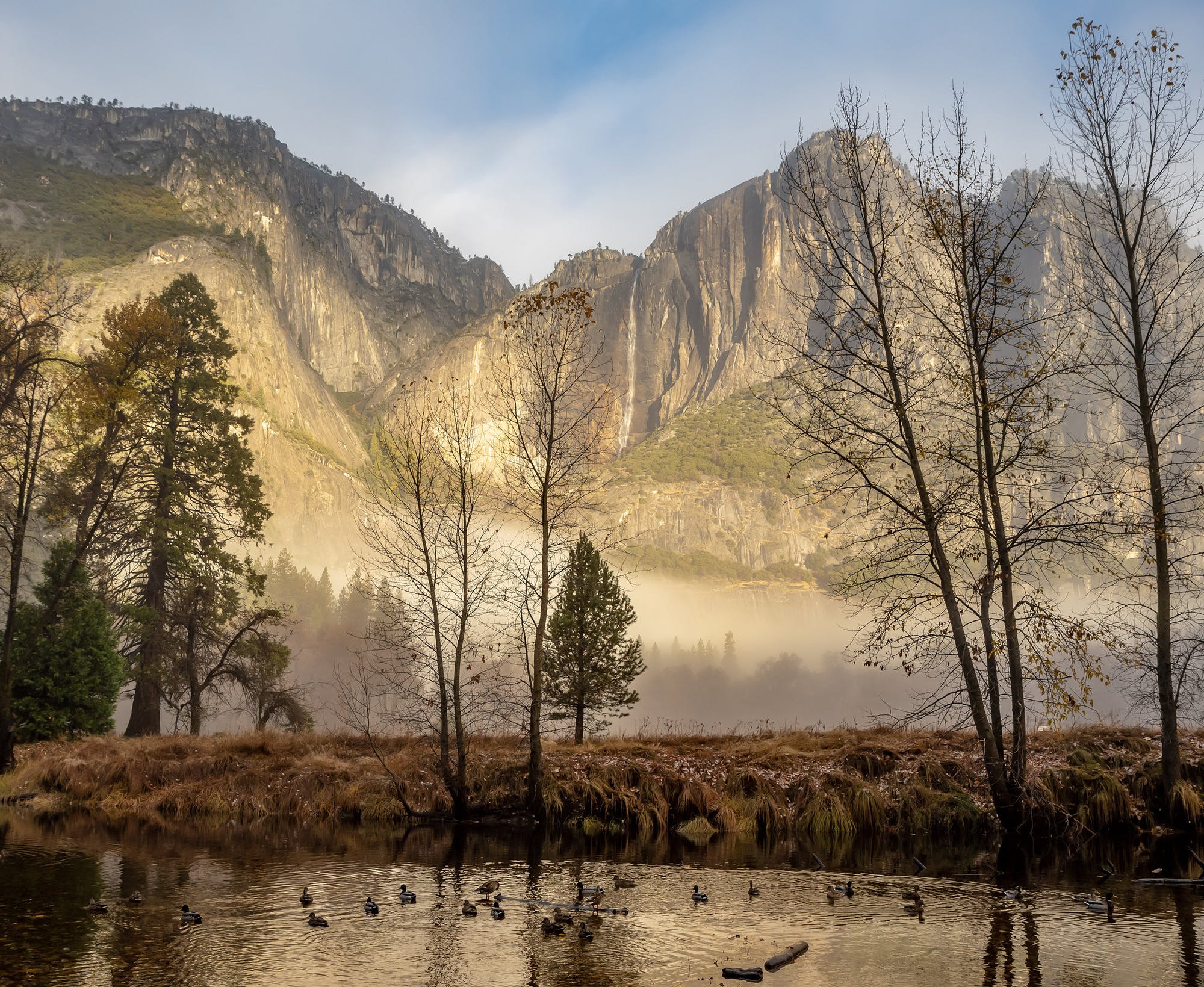 An Early Morning Of A Peaceful Yosemite Valley Star Tribune