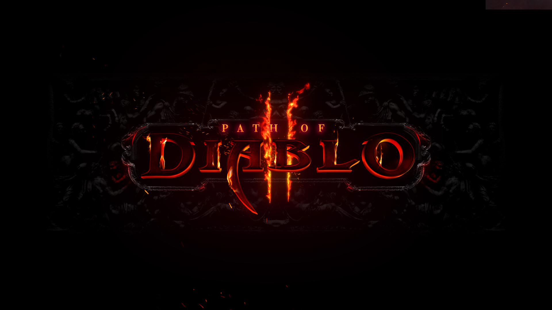 Path Of Diablo Logo Design Wallpaper Pathofdiablo