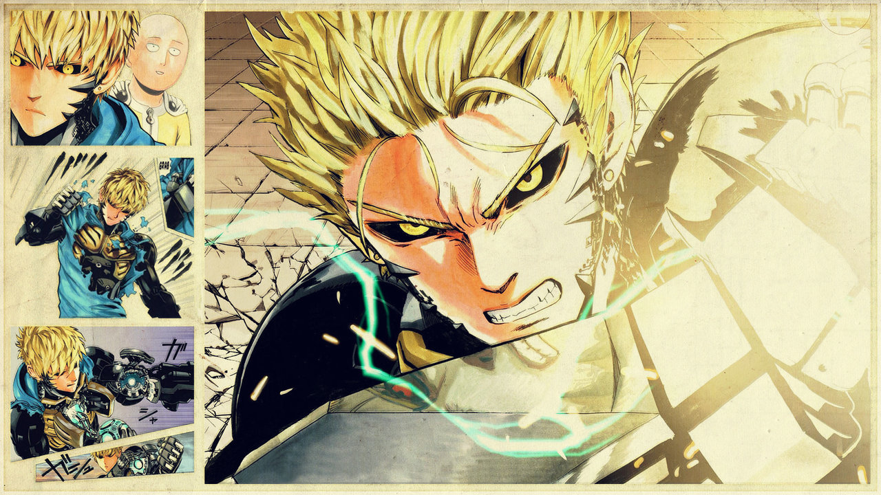One Punch Man Genos High Definition Background