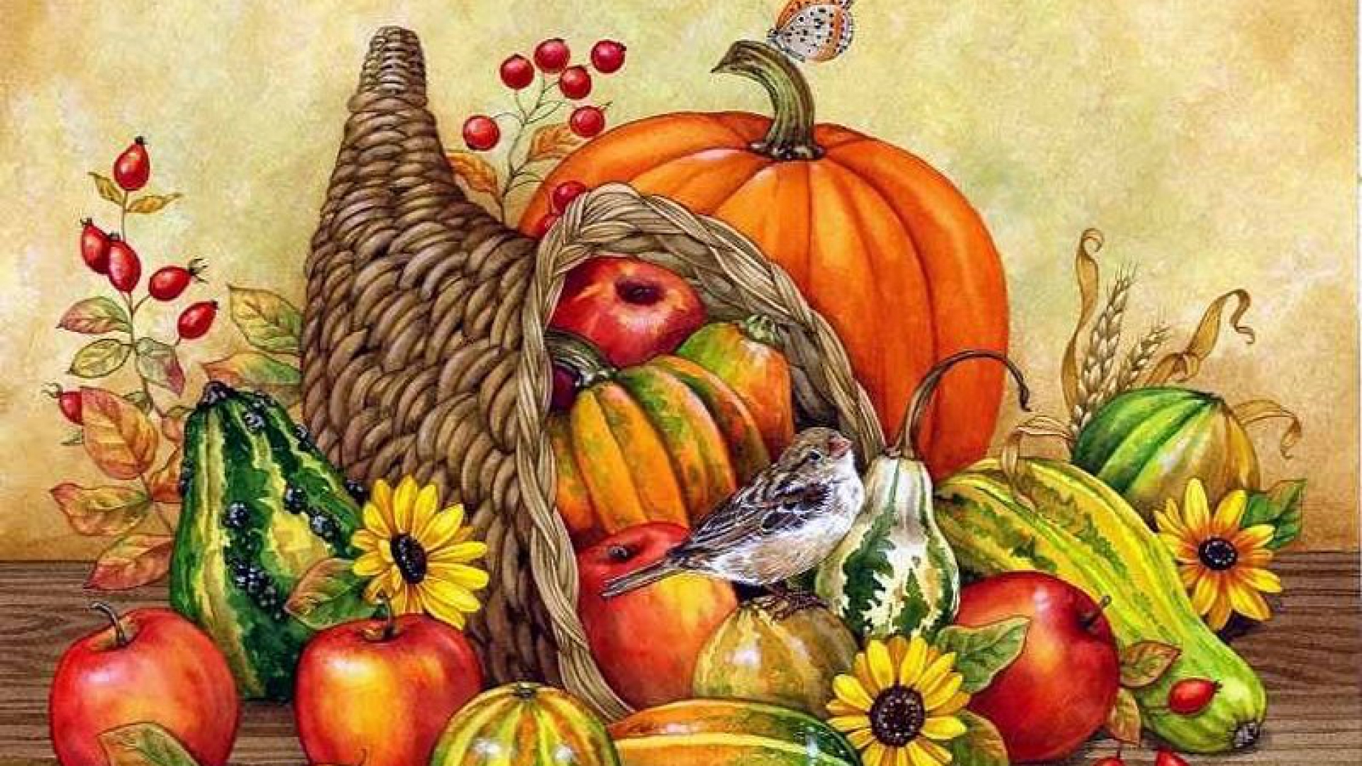 Thanksgiving Puter Wallpaper Sf