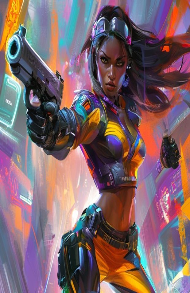 Girls With Guns Wallpaper