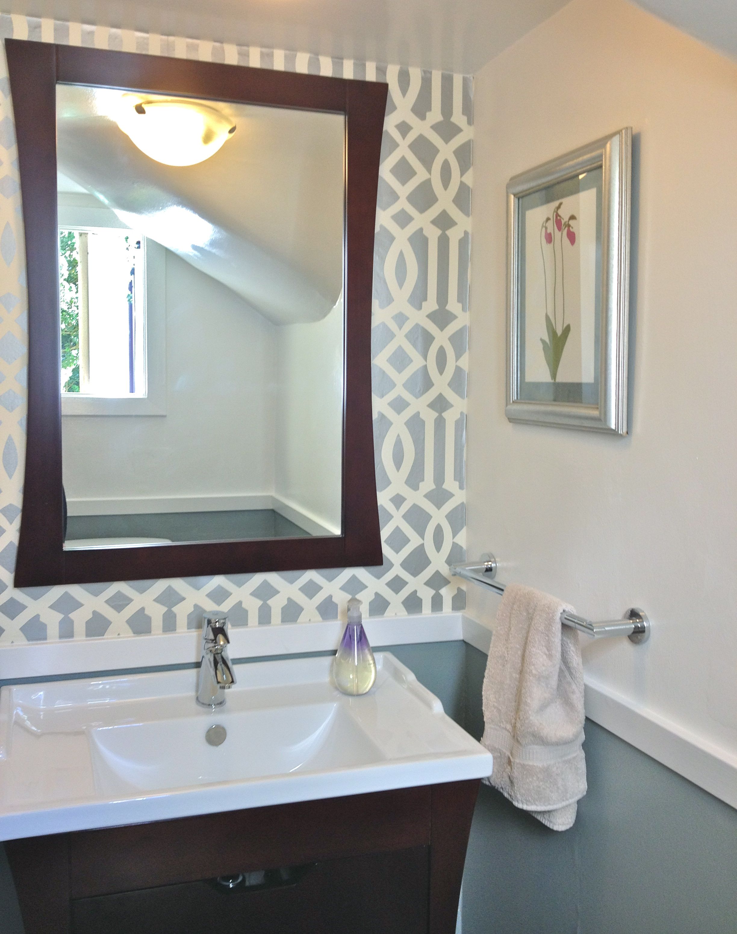 Free download Powder Room Reveal Tiny Silver Gem Jewels at Home