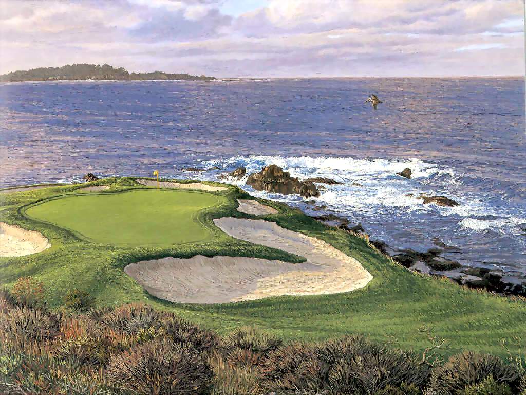 Pebble Beach Golf Course HD Wallpaper In Sports Imageci
