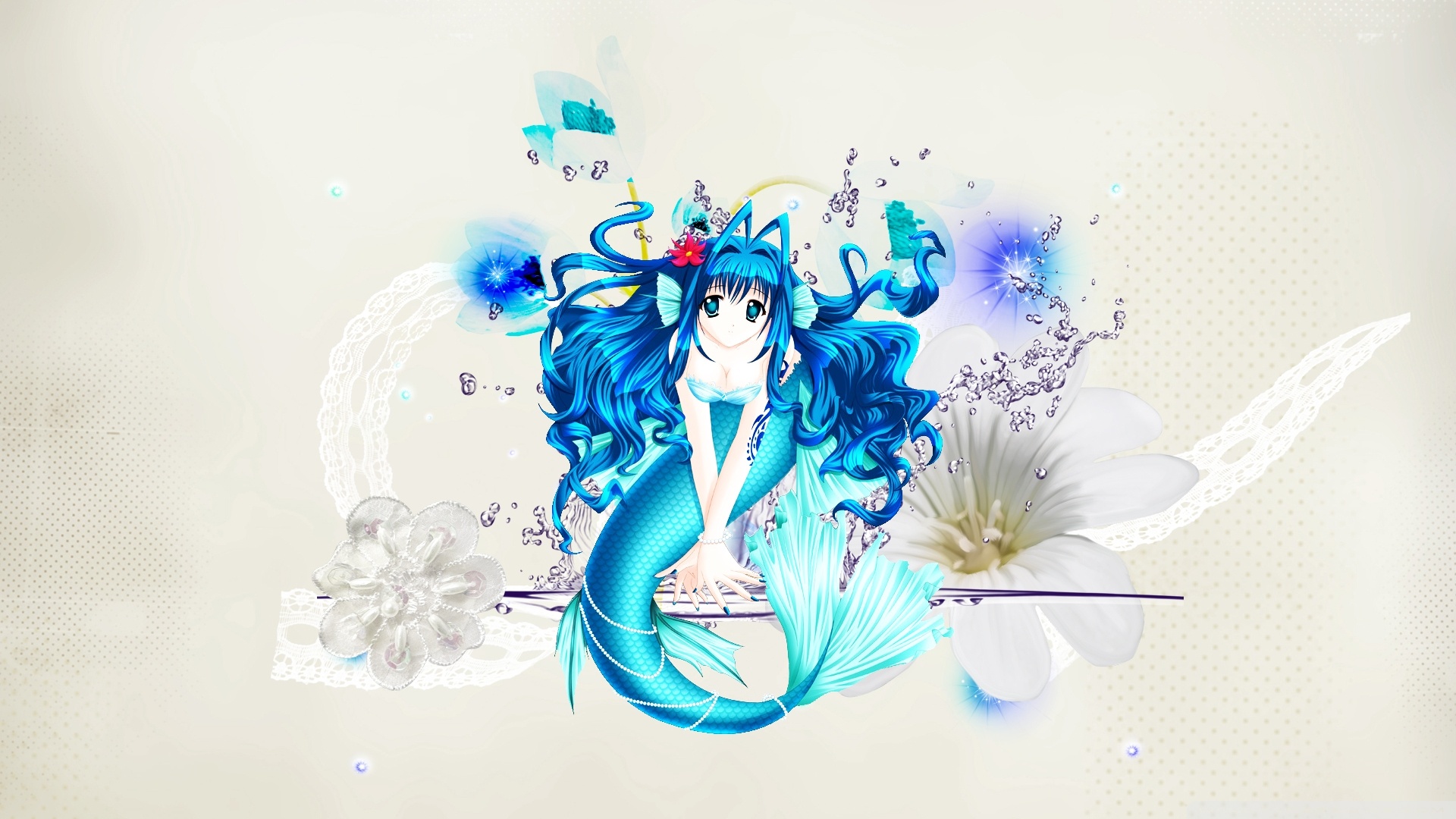 Anime Mermaid Wallpaper