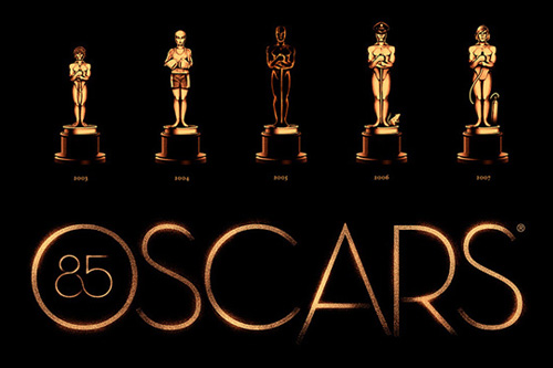 Official 85th Academy Awards Poster Gute Werbung
