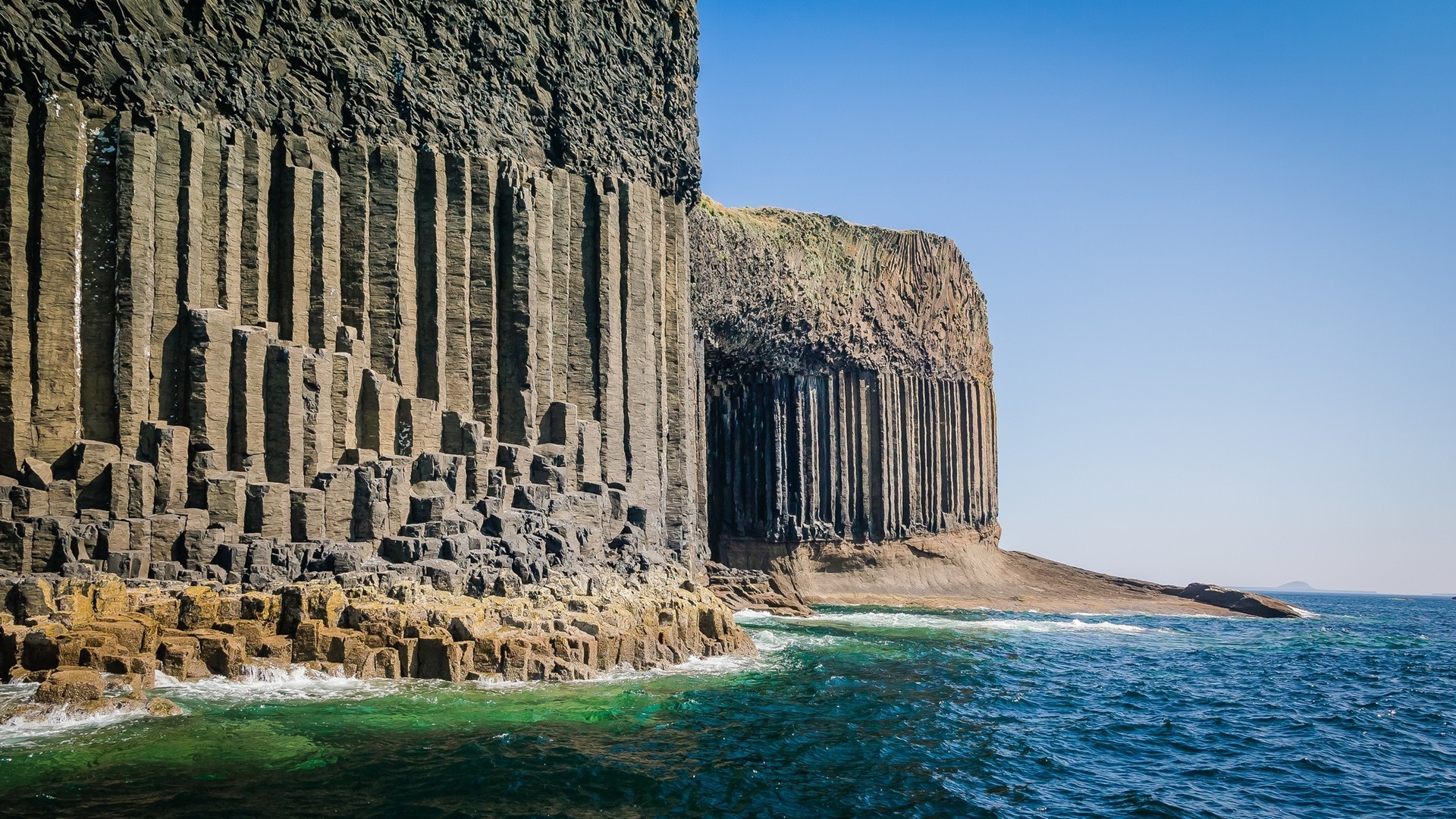 Fingal S Cave Scotland Wallpaper Hd