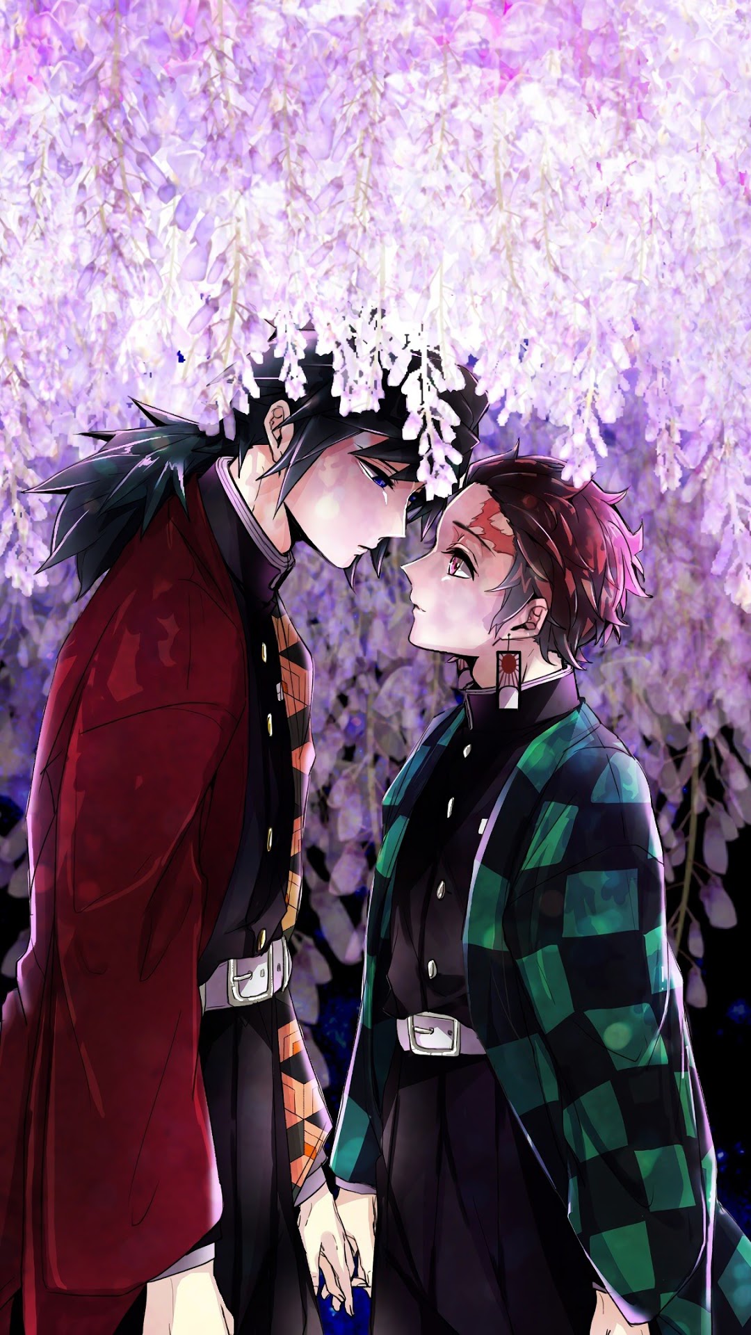 Giyuu Tomioka Tanjirou Kamado Kimetsu No Yaiba 4k Wallpaper