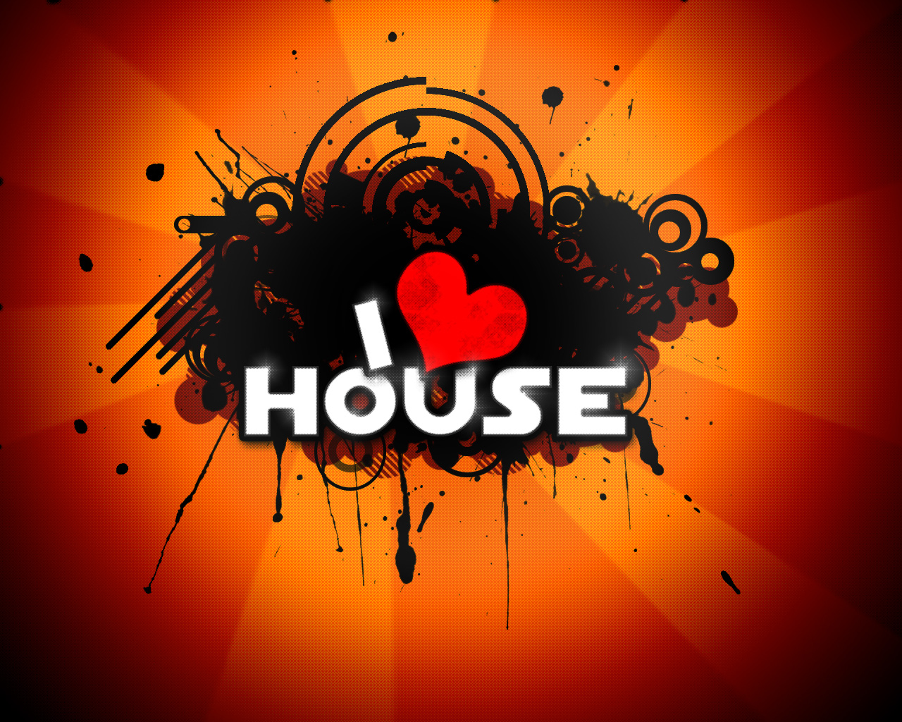 Love House Music Wallpaper I