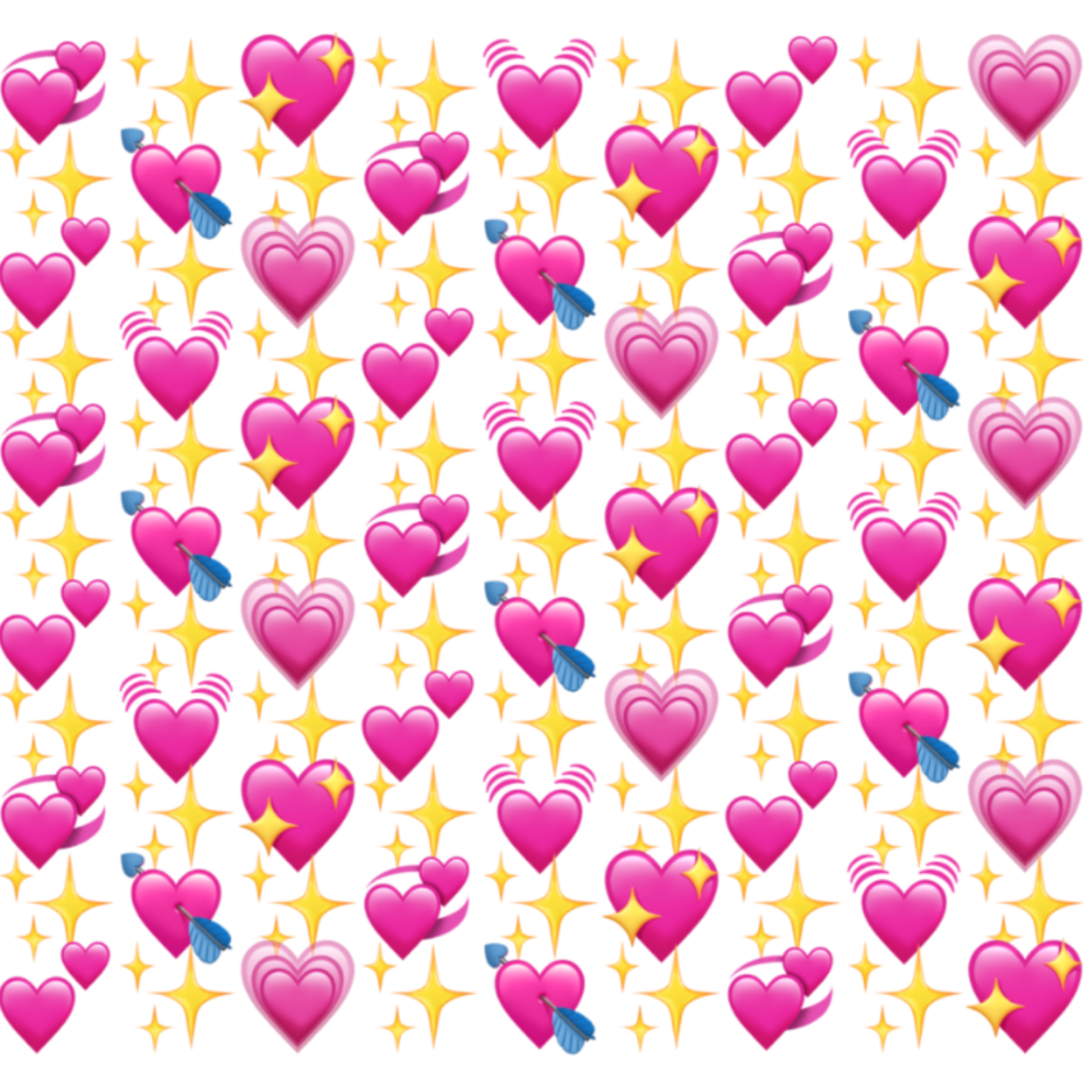 Background Heart Emoji Hearts iPhone Heartbackground