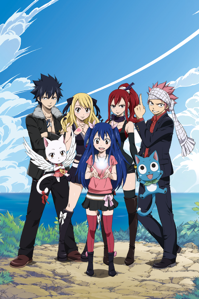 Team Natsu W Wendy And Charle By