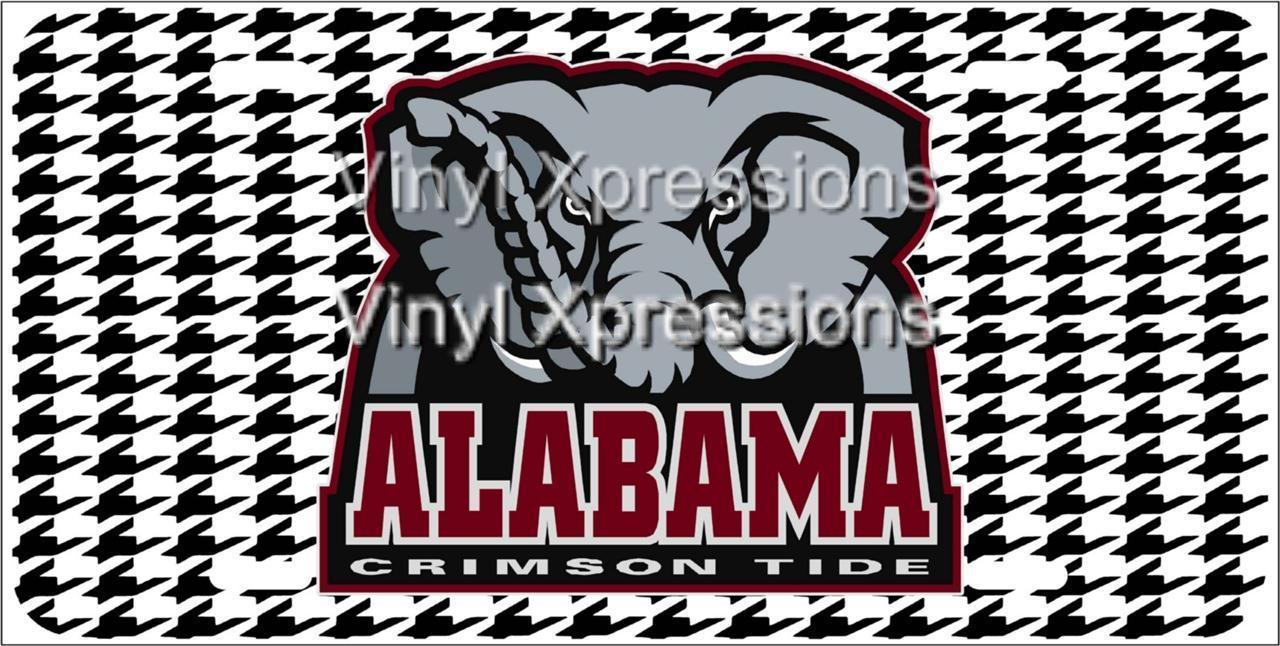 About Alabama Crimson Tide Custom Elephant Logo Houndstooth