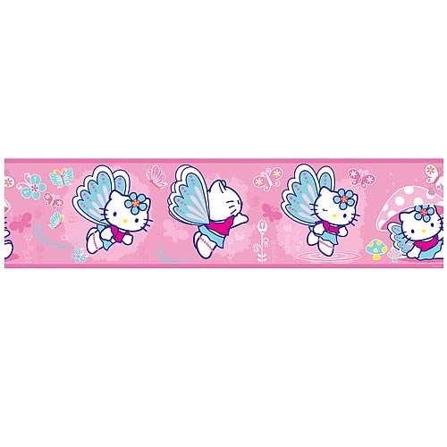 York Hello Kitty Princess on Sure Strip Wallpaper Border