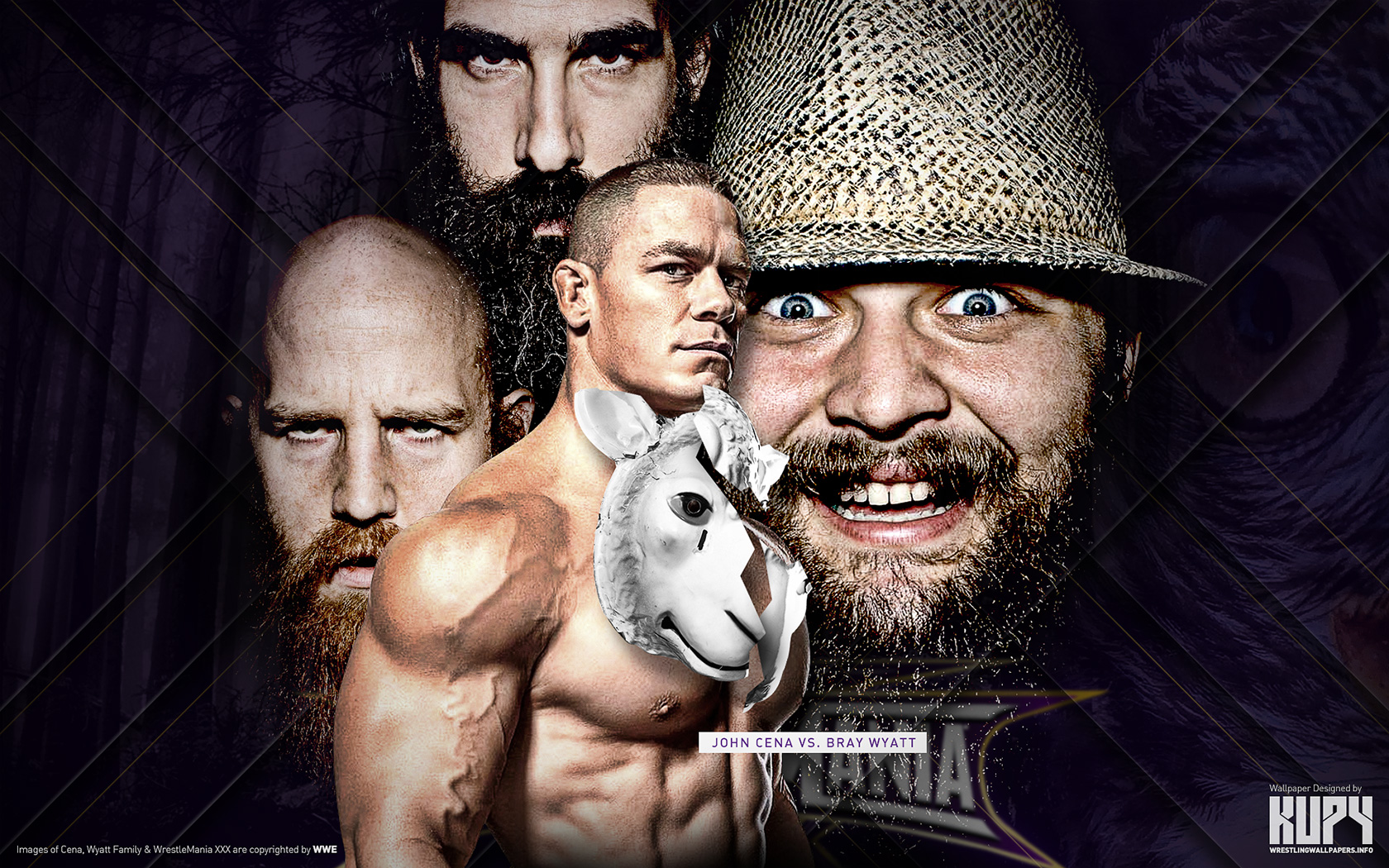 New Wrestlemania Xxx Wallpaper John Cena Vs Bray Wyatt Kupy