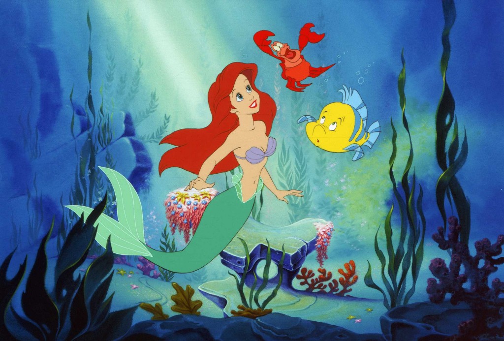 The Little Mermaid Movie HD Wallpaper Animation