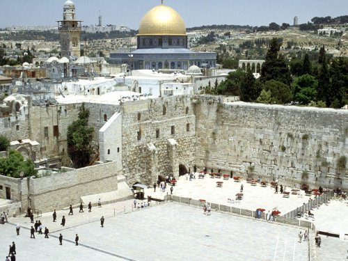 Israel Wallpaper Enjoy Western Wall And Omar Mosque Jerusalem
