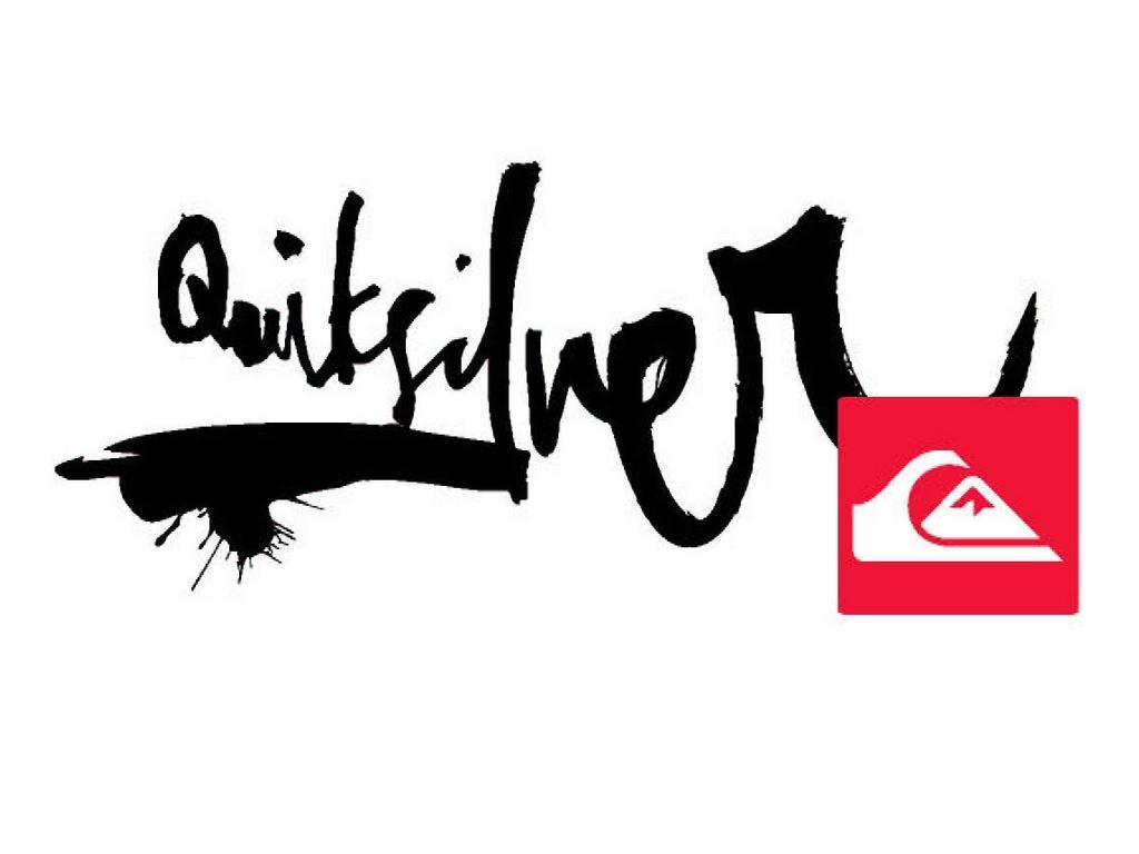 Quiksilver Logo on Black Wallpaper Wallpaper with 1366x768 Resolution 1024x768