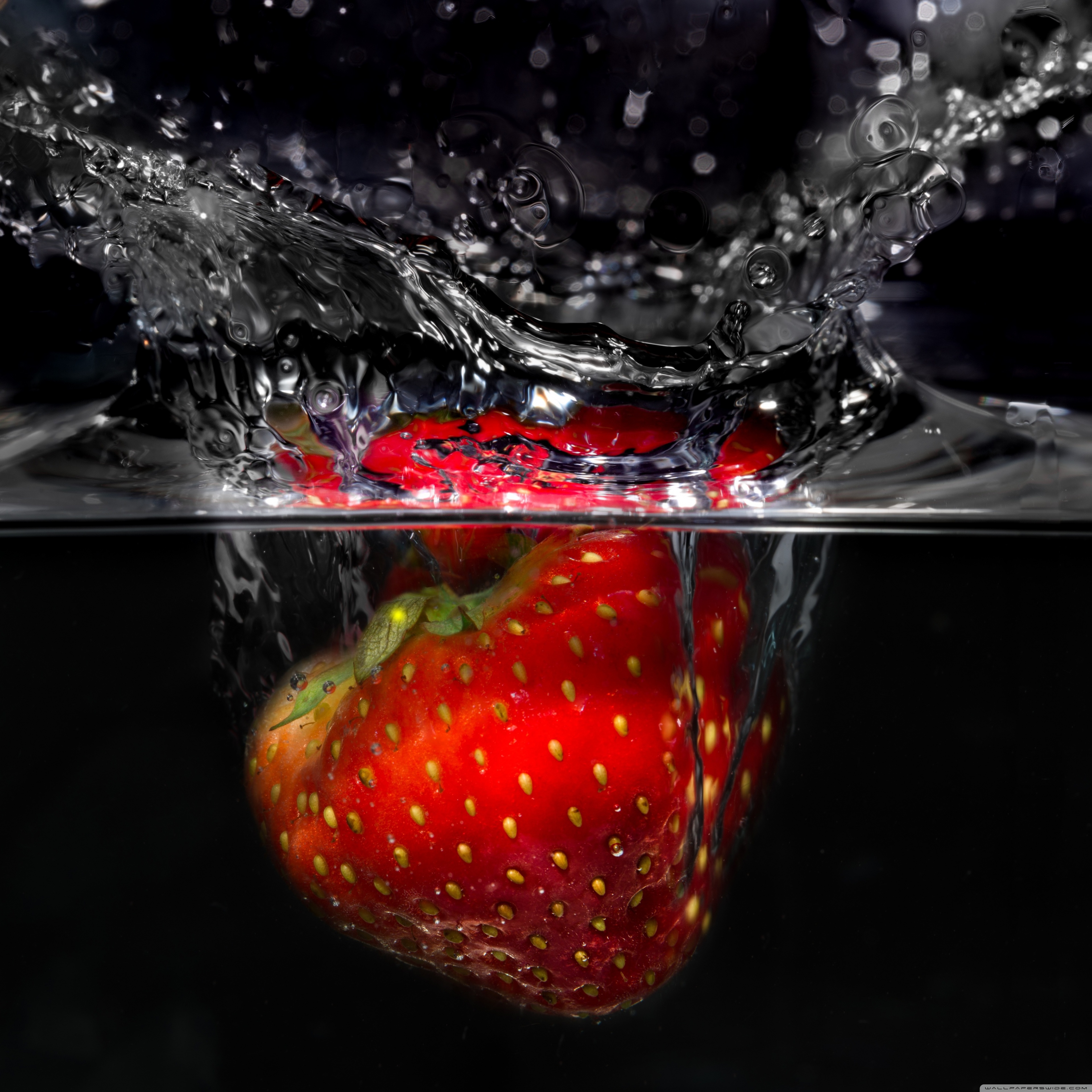Red Strawberry Ultra HD Desktop Background Wallpaper For 4k UHD Tv