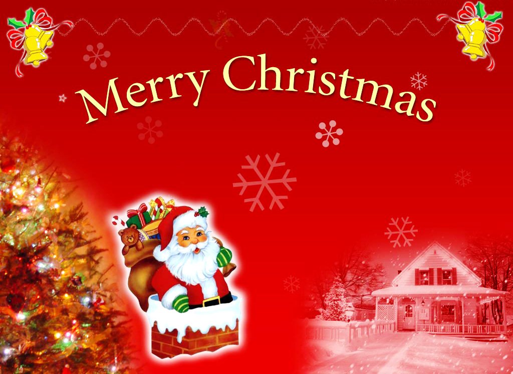 Merry Christmas Wallpaper Background HD