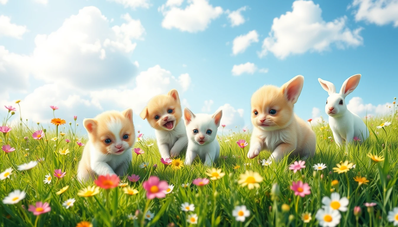 Cute Animal Background