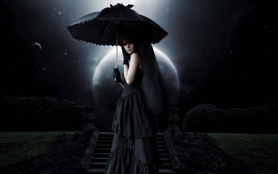 Dark Girl Wallpaper