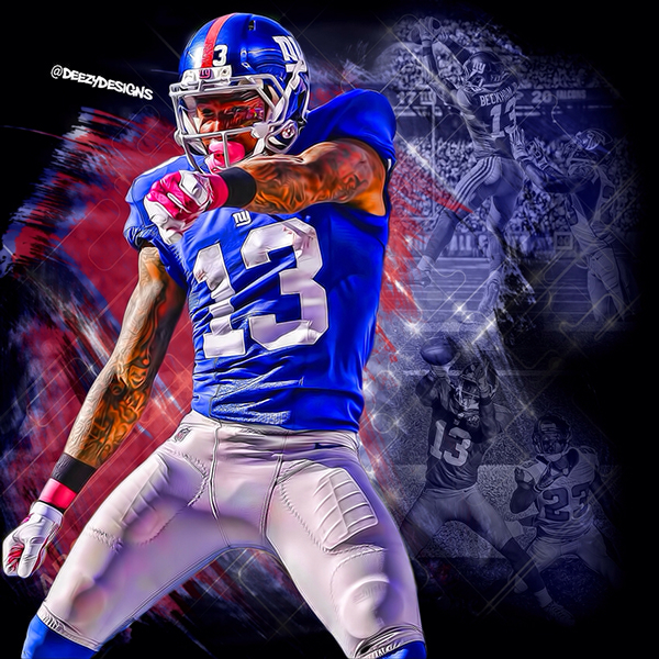 Odell Beckham Jr Drawing