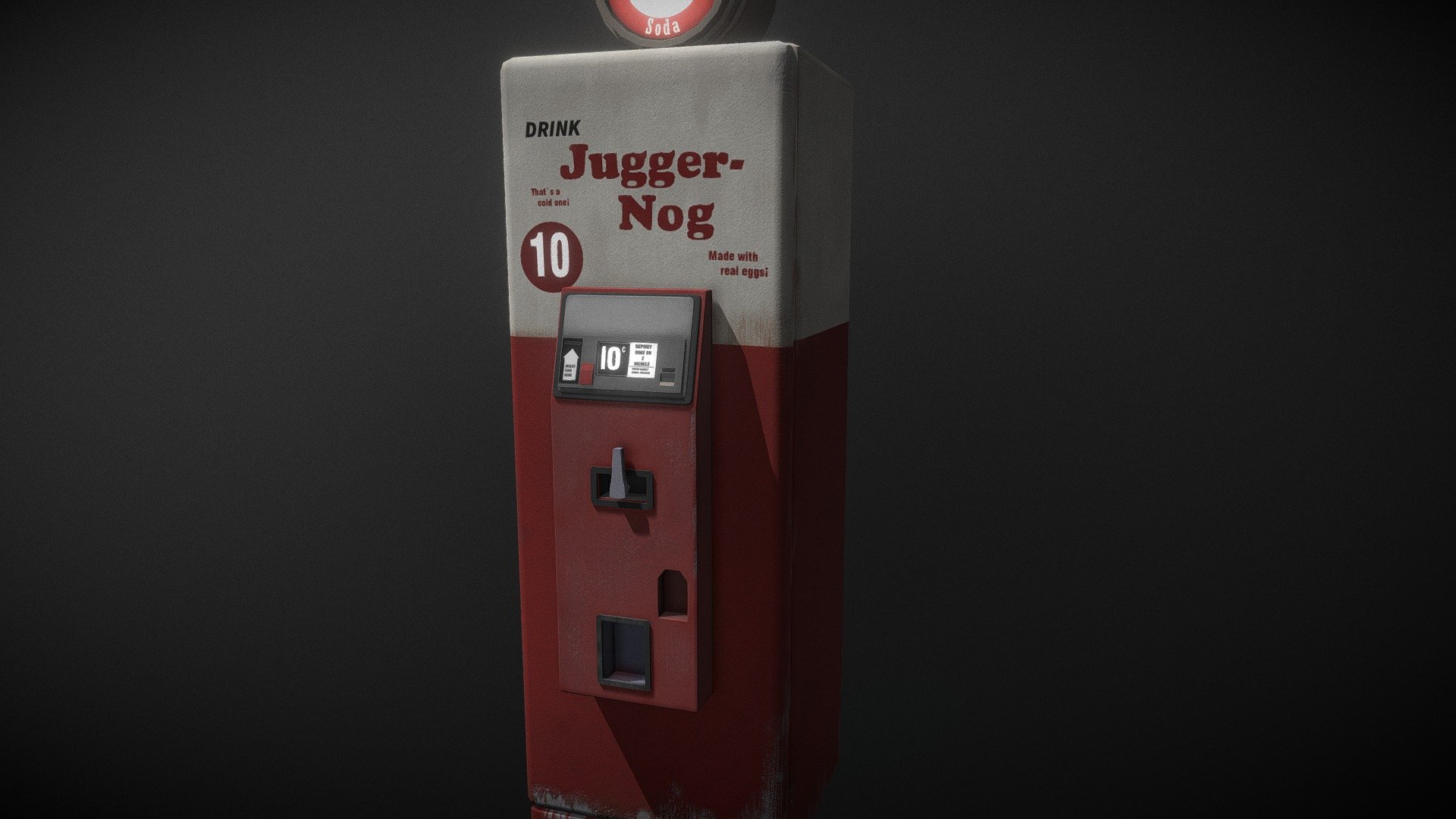 Cod Zombies Juggernog Machine 3d Model