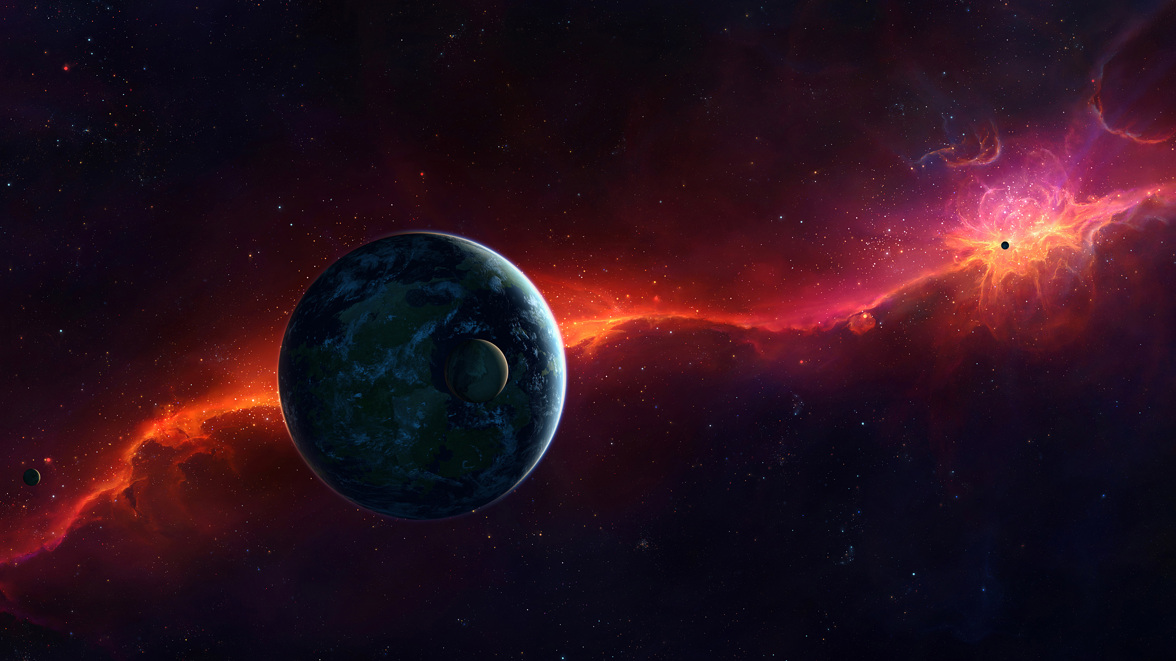 Planets 4k Ultra HD Wallpaper
