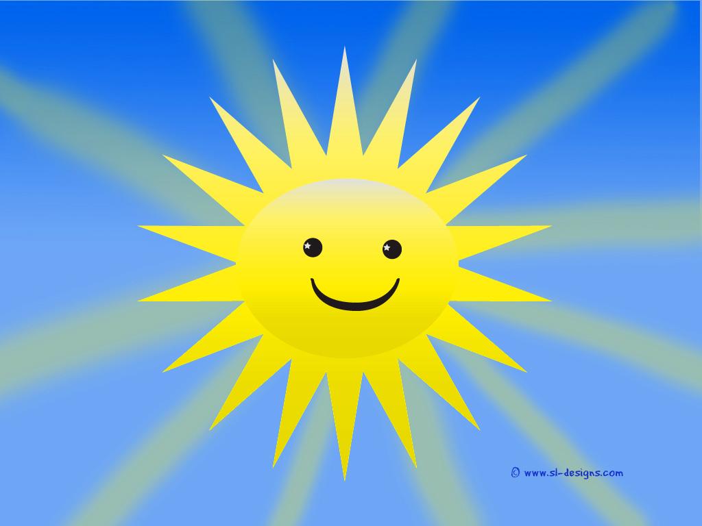 Click To Zoom Go Back Smiley Sun Wallpaper