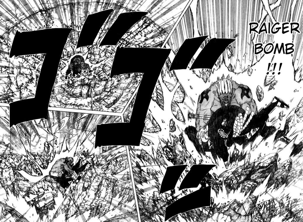 Chapter Sasuke Vs Raikage All About Naruto