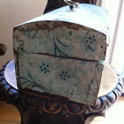 Antique Wallpaper Box