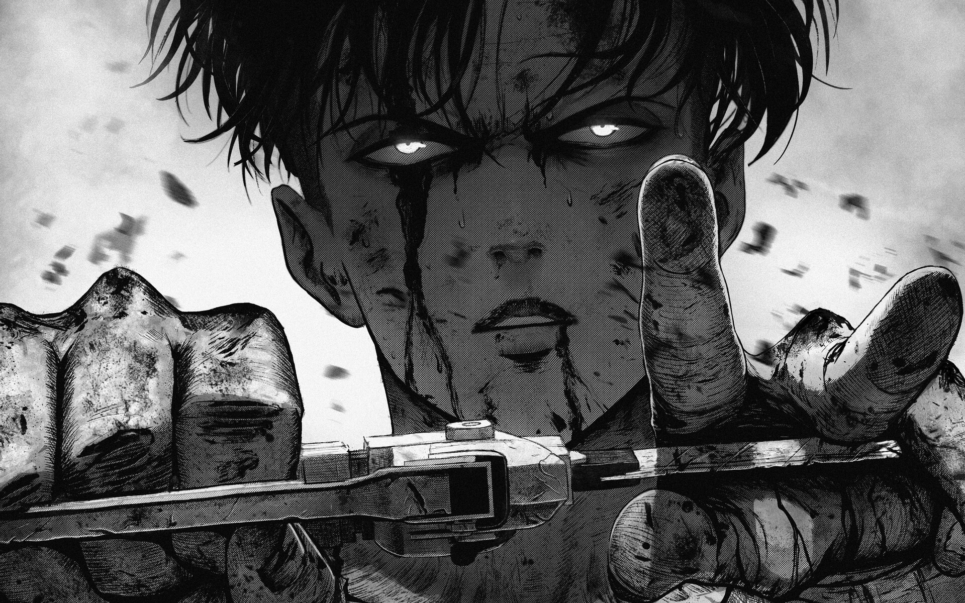 23 Attack On Titan Levi Ackerman Wallpapers On Wallpapersafari