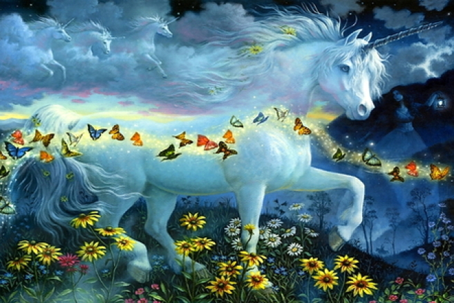 Unicorn Fantasy Art Wallpaper Desktop Background