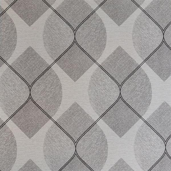 Store Stylish Contemporary Textured Wallpaper Grey Pattern 10m Roll