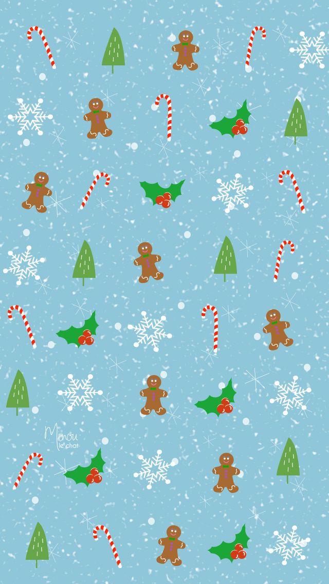 Christmas Hot Chocolate iPhone Home Wallpaper Panpins