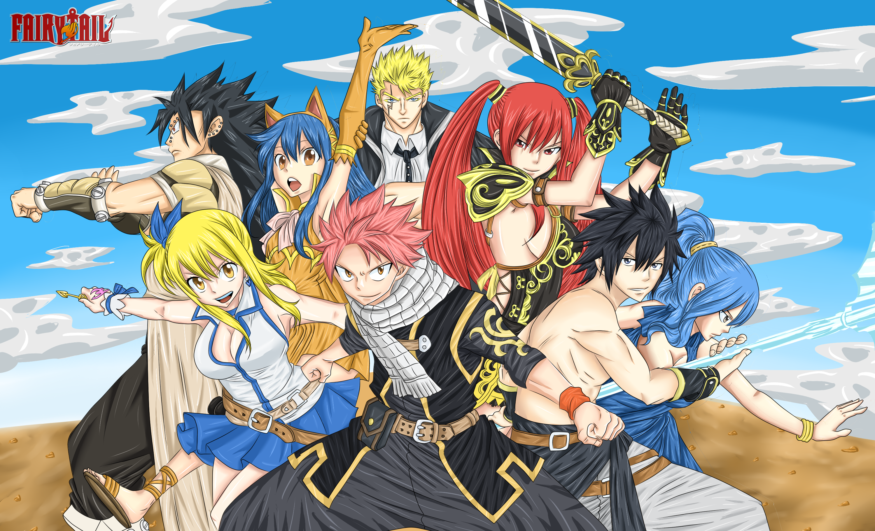 Best Ft And Naruto Wallpaper Fairy Tail Base