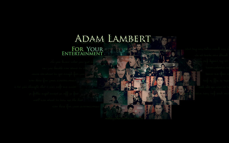Adam Lambert Fye Wallpaper By Ashleyjoker