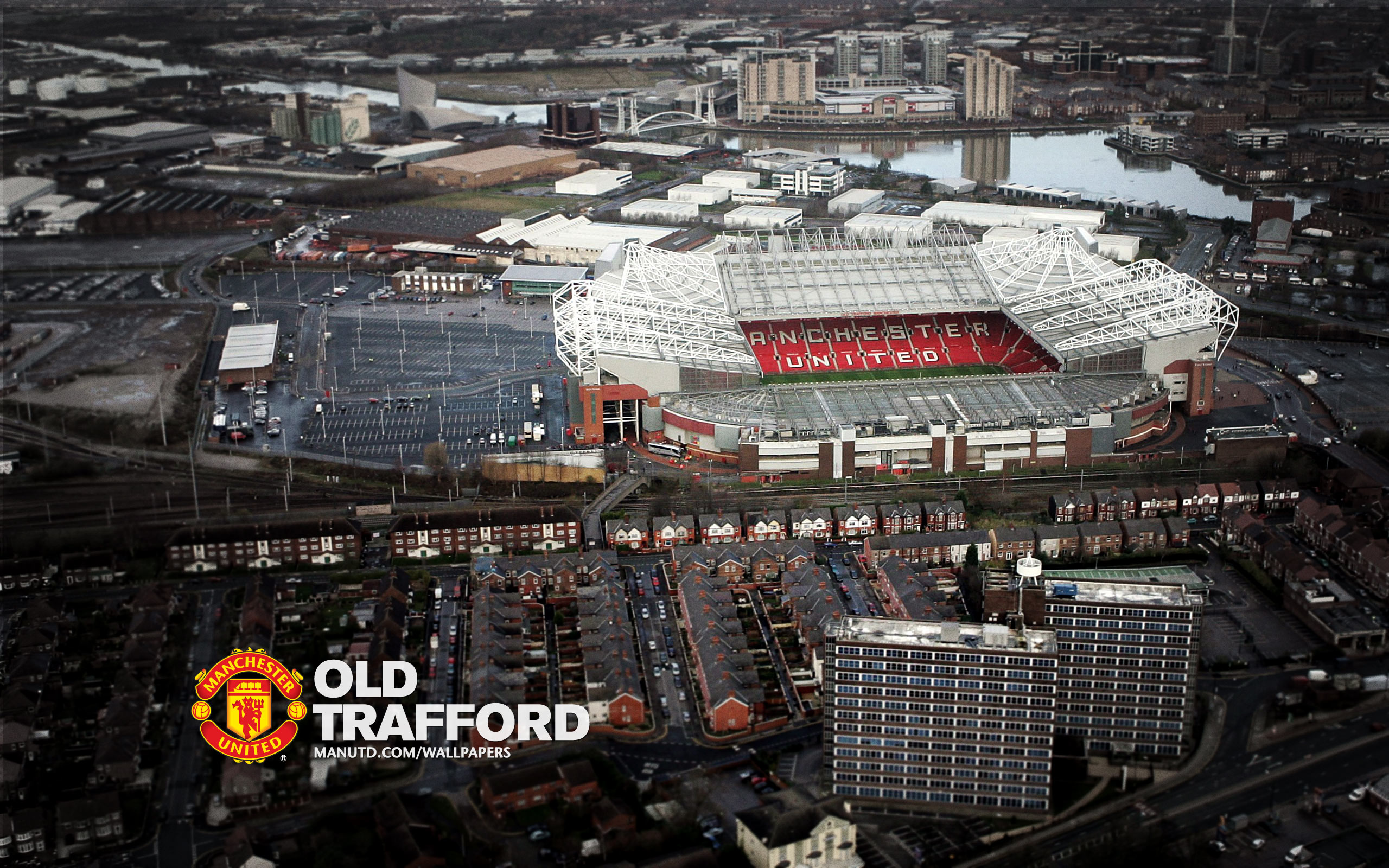 Old Trafford Wallpaper Aerial
