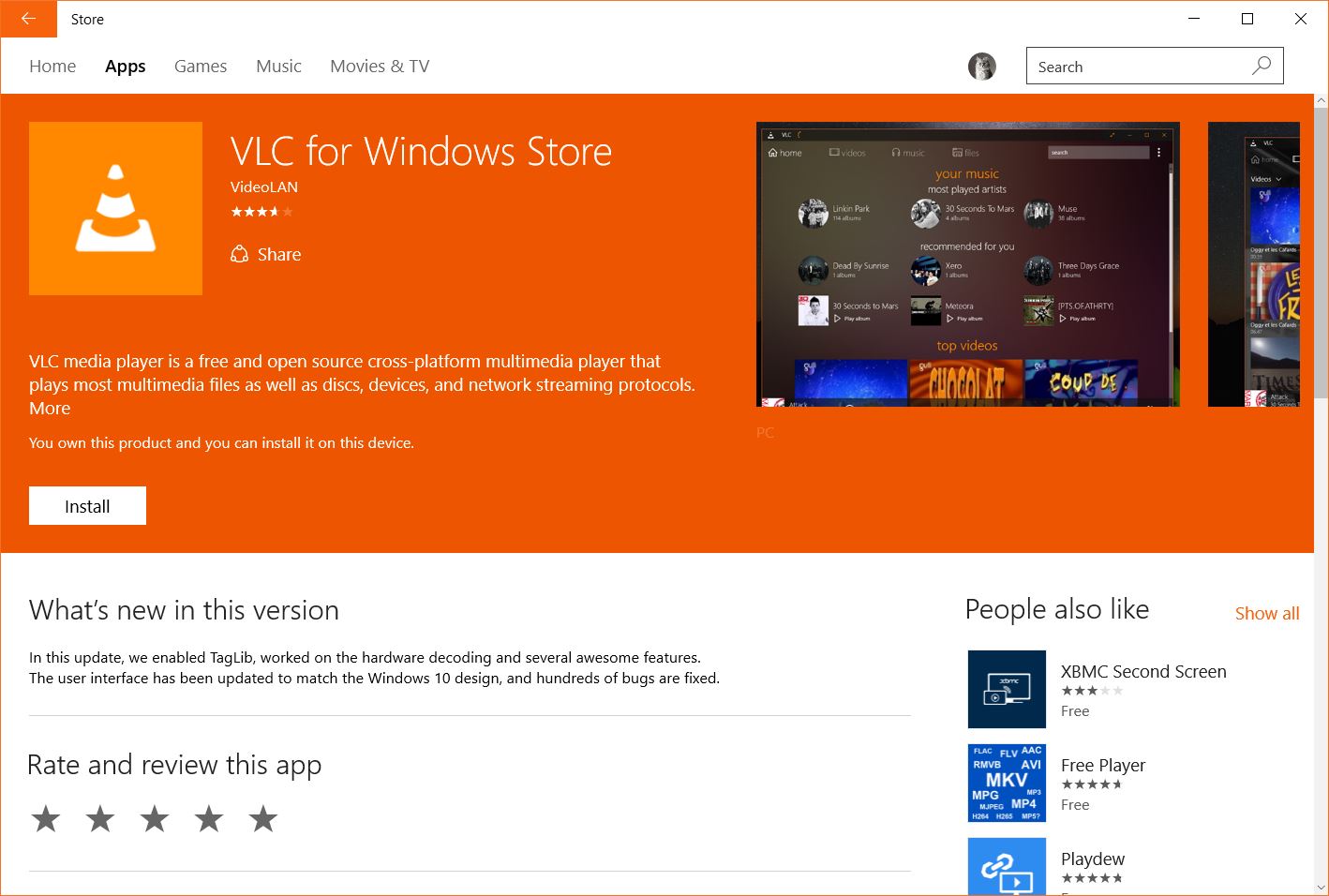 Microsoft Updates Windows Store With Background Color Themes