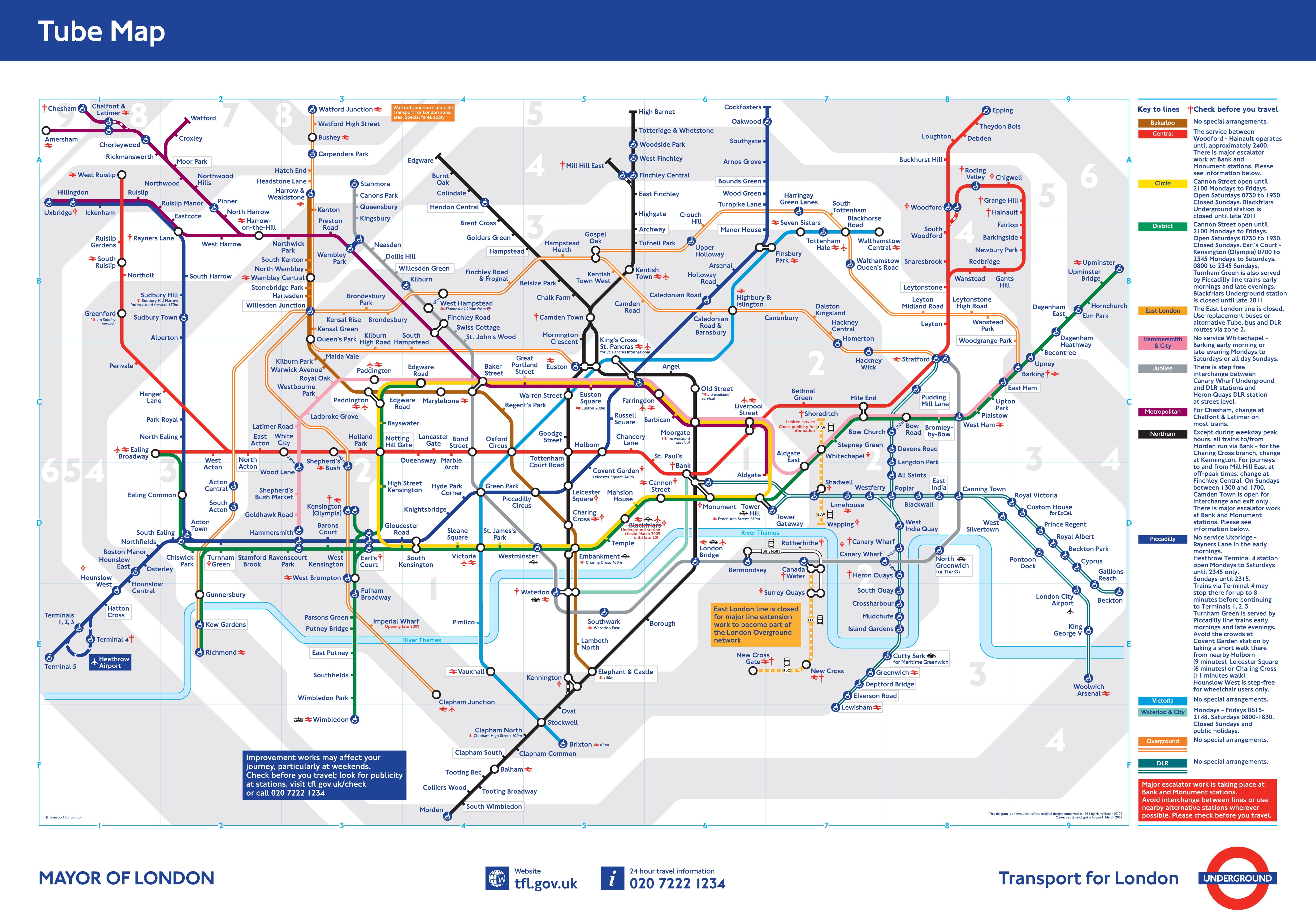 London City Map HD Wallpaper