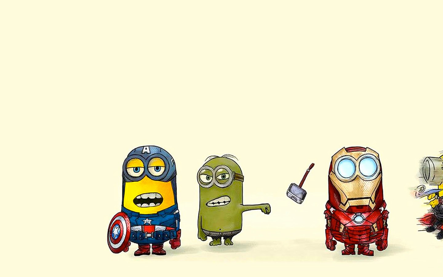 Minions Avengers Hulk
