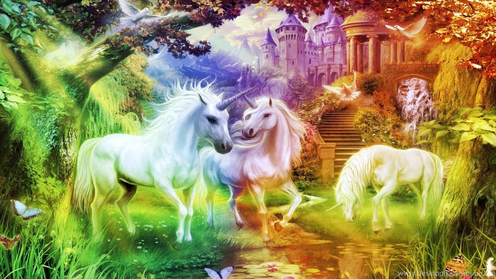 Unicorn Background For Desktop Wallpaper