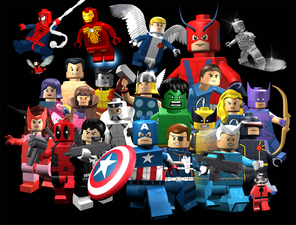 Lego Marvel Superheroes Wallpaper Zero