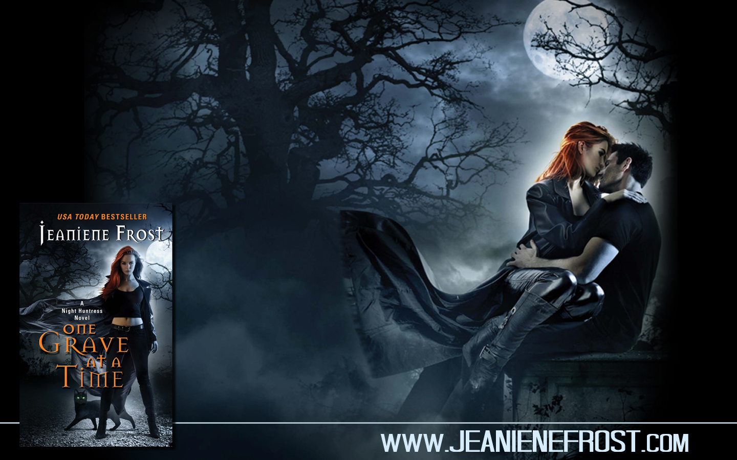 Pin Night Huntress Series Wallpaper Frost Cemetery
