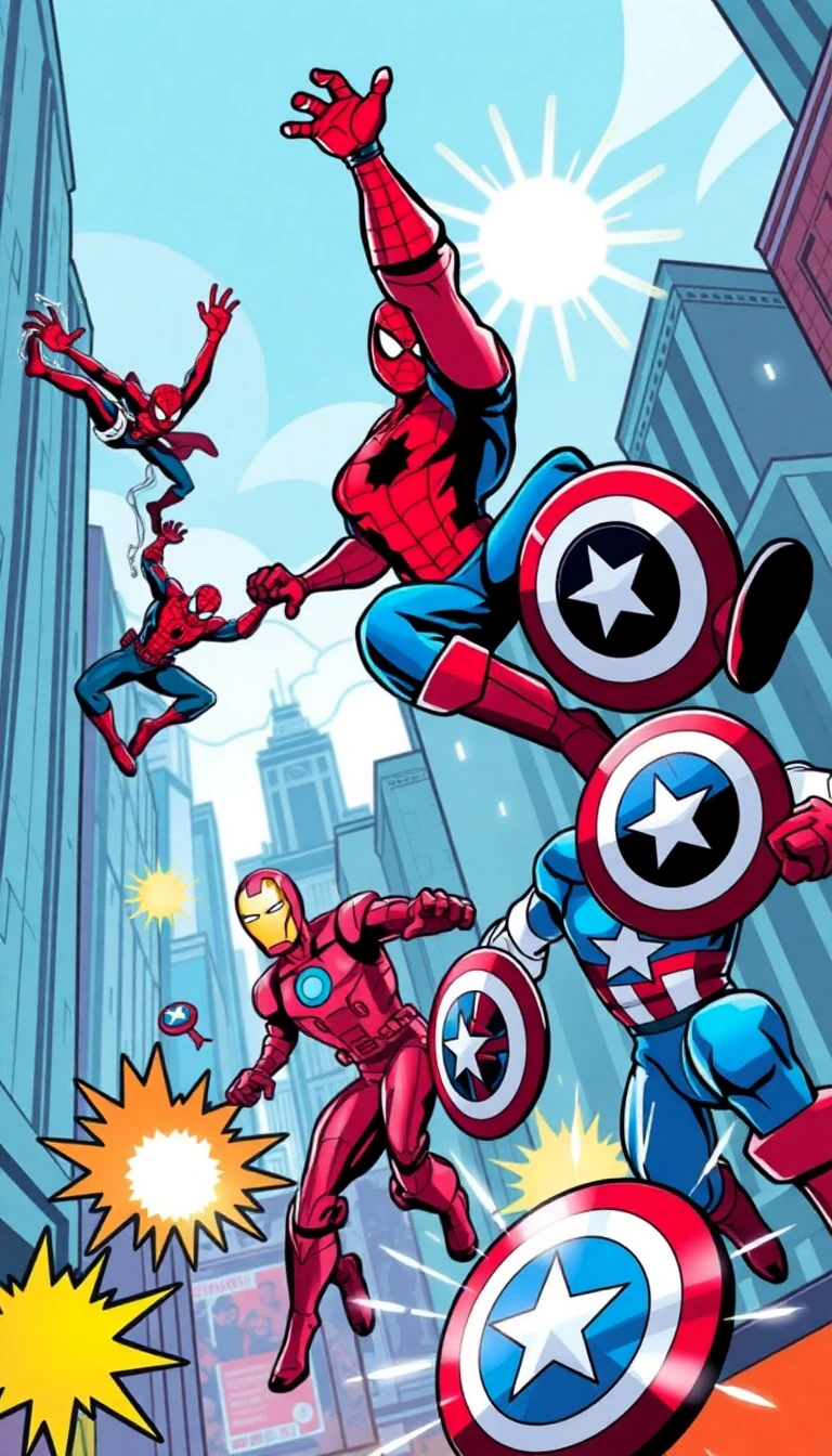 Marvel Cartoon Wallpaper