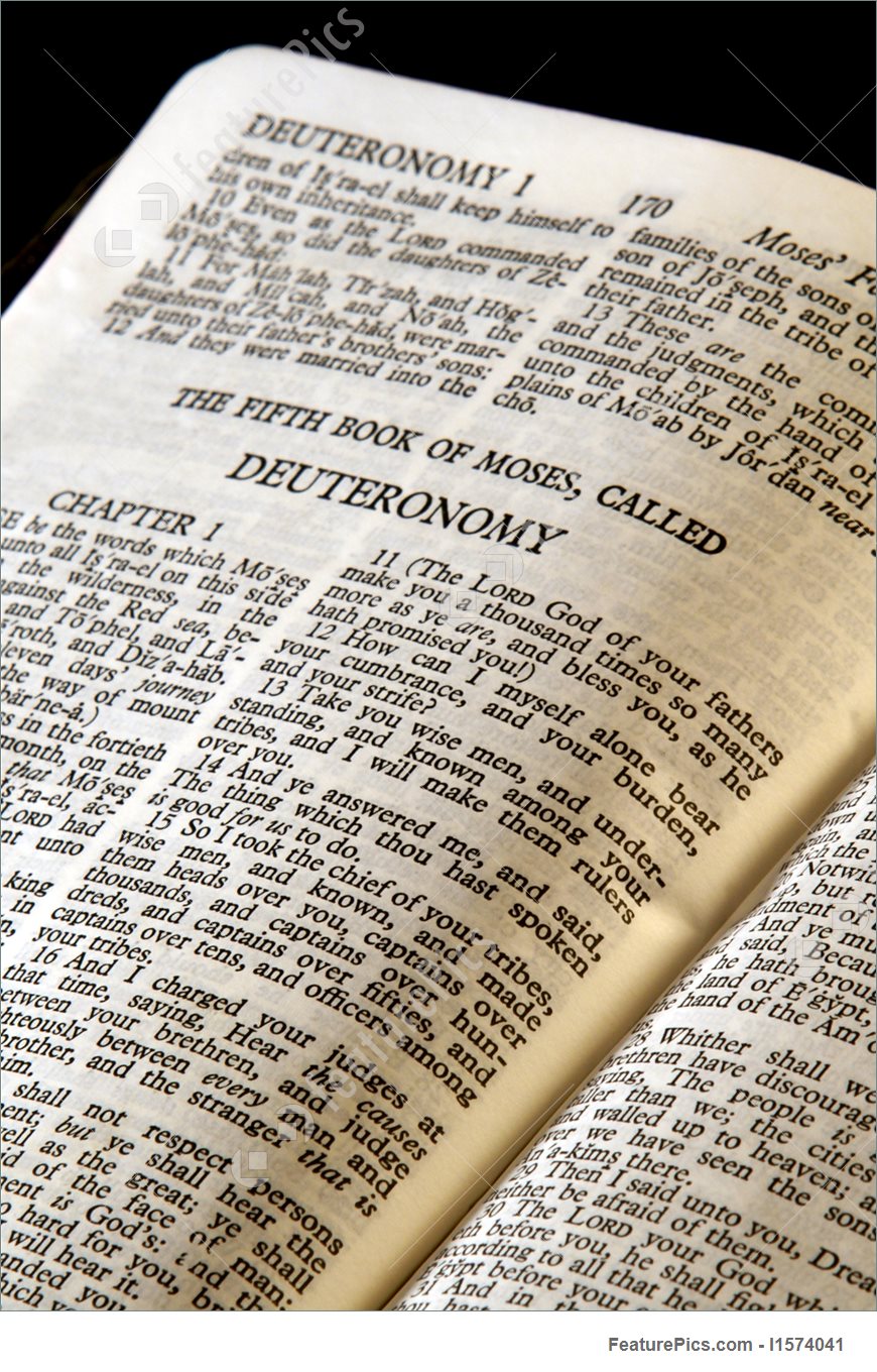 Photo Of Bible Series Deuteronomy