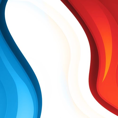Red White And Blue Abstract Wallpaper Milky blue white and red for 500x500