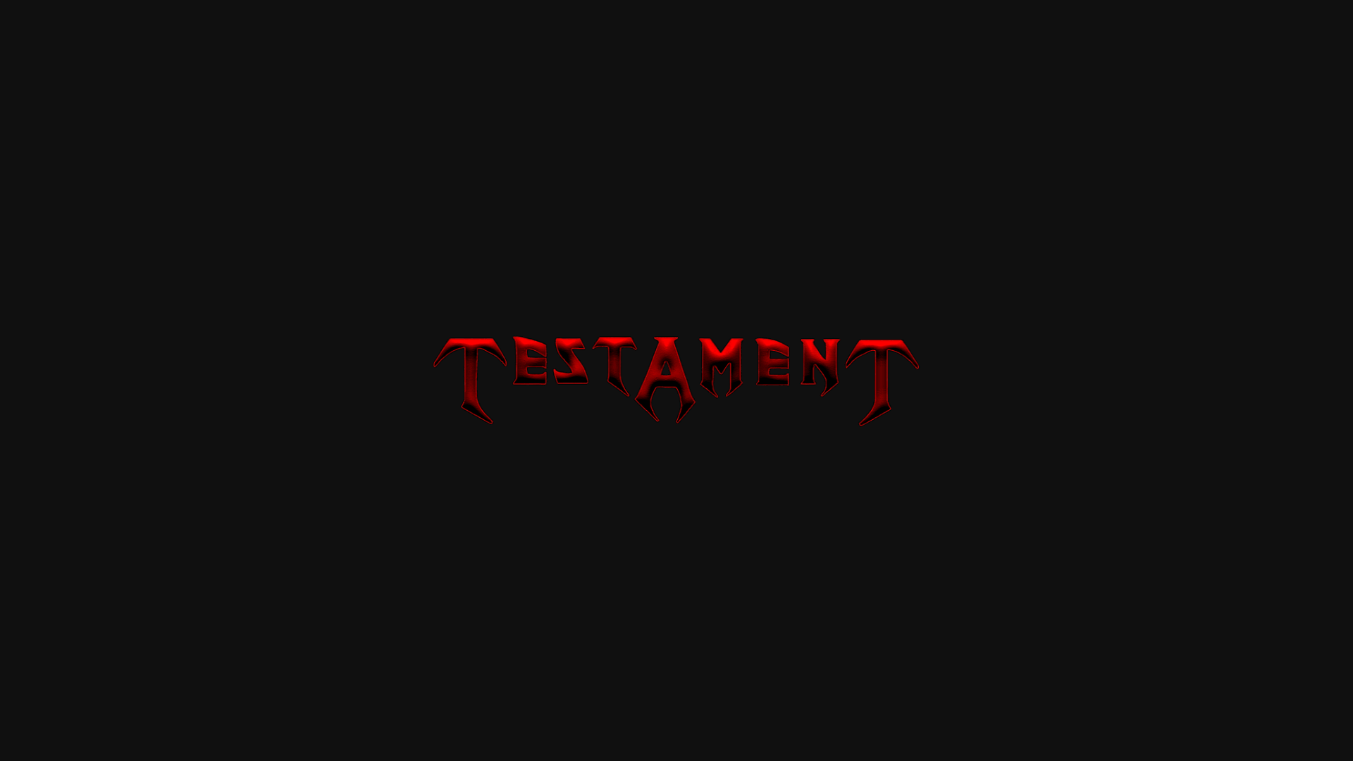 Testament Logo By Orangeman80