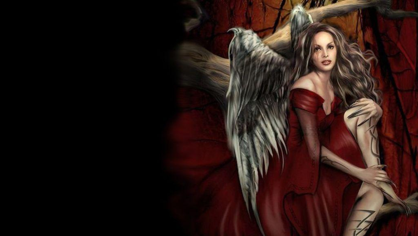 Fairies And Pixies Wallpaper Red Jpg