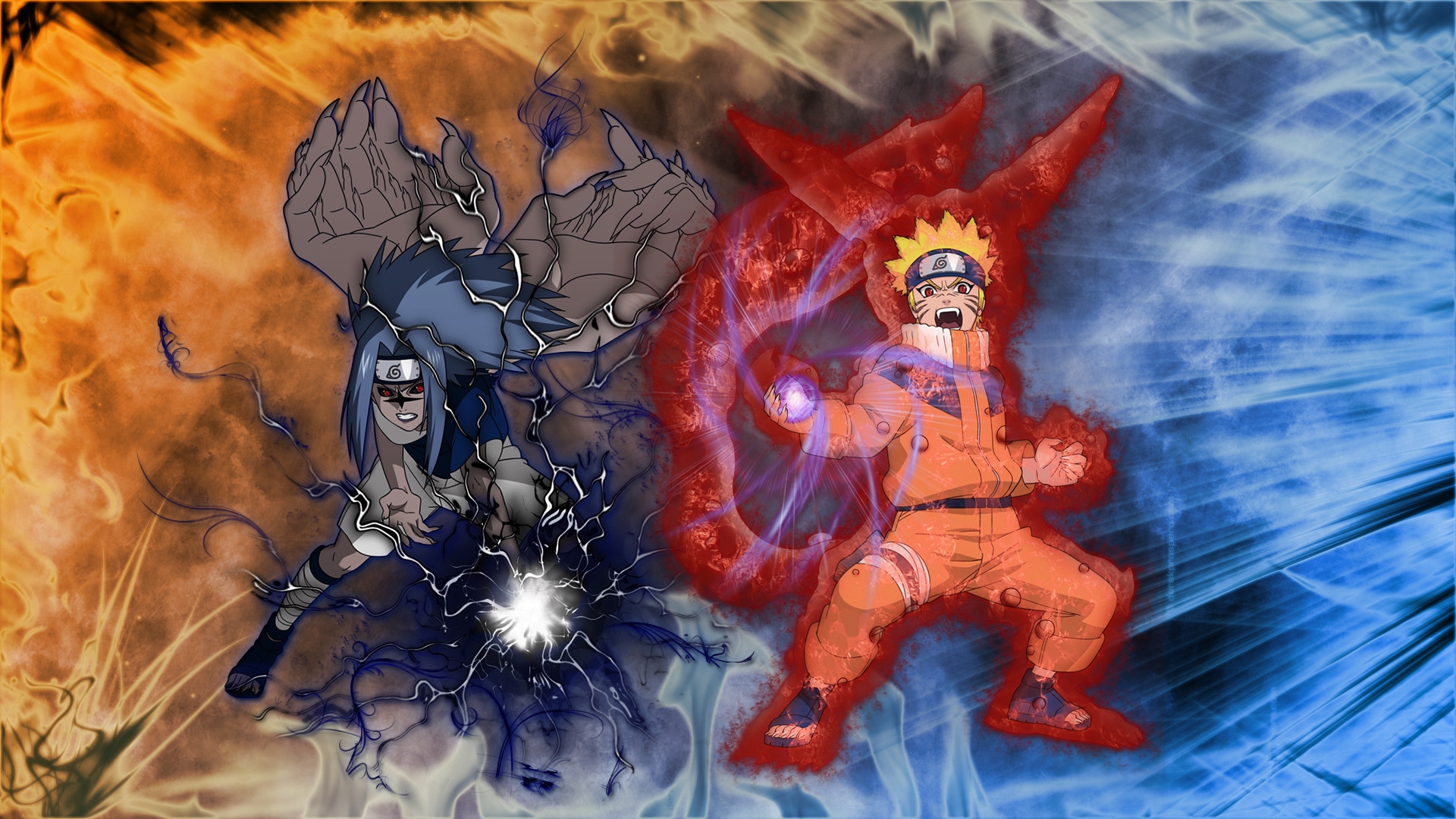 Naruto and Sasuke as Kids   Naruto Wallpaper 1920x1080